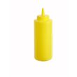 Winco PSB-12Y, 12-Ounce Plastic Squeeze Bottle, Yellow