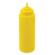 Winco PSW-32Y, 32-Ounce Yellow Wide Mouth Squeeze Bottle