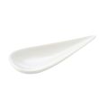 C.A.C. PTS-30, 3.87-Inch Porcelain Tasting Spoon, 10 DZ/CS