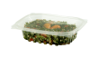 World Centric RD-CS-8, 8-Ounce Clear Ingeo Rectangular Deli Containers, 900/CS, ASTM, BPI (LIDS ARE SOLD SEPARATELY)