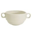 C.A.C. REC-49, 10 Oz 6-Inch Stoneware Stacking Bouillon Cup with Handles, 2 DZ/CS