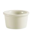 C.A.C. RKF-4-AW, 4 Oz 3.25-Inch Porcelain American White Ramekin, 4 DZ/CS