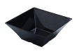 Yanco RM-4112BK 8 Qt 12x5-Inch Rome Melamine Deep Square Black Bowl, 6/CS