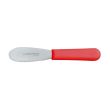 Dexter Russell S173SCR-PCP, ½-inch Slip-Resistant Red Handle Scalloped Sandwich Spreader