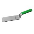 Dexter Russell S286-8G-PCP, 8x3-Inch Cake Turner with Green Polypropylene Handle, NSF