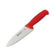 Ambrogio Sanelli S349.016R, 6.25-Inch Blade Stainless Steel Chef Knife, Red