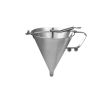 Winco SF-7, 32 Oz Capacity 7.5-Inch Diameter 8.25-Inch High Stainless Steel Confectionery Funnel with Three Nozzles