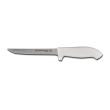 Dexter Russell SG136N-PCP, 6-Inch Narrow Boning Knife with White Sofgrip Handle, NSF