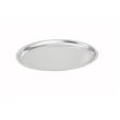Winco SIZ-11, 11-Inch Oval Sizzling Platter, Stainless Steel