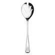 Thunder Group SLBF106, 3x2.5x1.625-inch Luxor Slotted Stainless Steel Spoon with 6.75-inch Handle, DZ