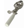 Thunder Group SLDS010, 3.25-Ounce Stainless Steel Ice Cream Disher, Coated Handle, Ivory