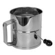 Thunder Group SLFS008, Stainless Steel Mirror Finish 8 Cup Flour Sifter