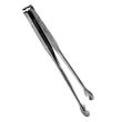 Thunder Group SLGB026, 9-7/8-Inch  1-Piece Stainless Steel Flat Grip Bean Tong