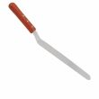 Thunder Group SLPSP010C, 9.5-Inch Stainless Steel Spatula-Offset, Wood Handle