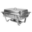 Thunder Group SLRCF0833BT, 8-Quart Stainless Steel Stackable Chafer