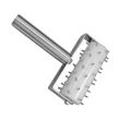 Thunder Group SLRD038, Plastic Barrel 0.4-Inch Pin Roller Dockers with Stainless Steel Handle