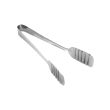 Thunder Group SLTG608, 9-Inch 1-Piece Stainless Steel Flat Grip Pastry Tong