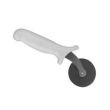 Thunder Group SLTWPC002, 2 1/2-Inch Pizza Cutter, Stainless Steel Blade, White Plastic Handle