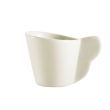 C.A.C. SOH-35, 3.5 Oz 2.5-Inch Stoneware Tea/Coffee Cup with Ear Handle, 3 DZ/CS