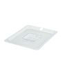 Winco SP7200C, Half-Size Polycarbonate Food Pan Slotted Cover, NSF