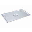Winco SPCF, Full-Size Slotted Stainless Steel Steam Table Pan Cover, NSF
