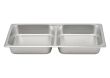 Winco SPFD2, 2.5-Inch Deep, Full-Size Stainless Steel Divided Steam Table Pan, NSF