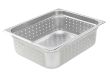 Winco SPJH-204PF, Perforated Steam Pan, Half-Size 4-inch, 22 Gauge Stainless Steel, NSF