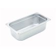 Winco SPJH-304, 4-Inch Deep One-Third Size Anti-Jamming Steam Table Pan