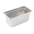 Winco SPJP-306, 6-Inch Deep One-Sixth Size Anti-Jamming Steam Table Pan, NSF