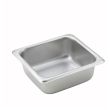 Winco SPS2, 2.5-Inch Deep, One-Sixth Size Steam Table Pan, NSF