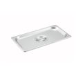 Winco SPSCT, One-Third Size Solid Stainless Steel Steam Table Pan Cover, NSF