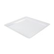 Fineline Settings SQ4010.WH, 10x10-inch Platter Pleasers Polystyrene White Square Platter, 25/CS