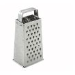 Winco SQG-1, 4x3x9-Inch Stainless Steel Tapered Grater with Handle