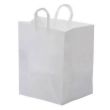 Glopack Catering SQUBBL 18x17 White Plastic Bag, 100/CS