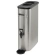Winco SSBD-5, 5-Gallon Iced Tea Dispenser, Stainless Steel