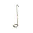C.A.C. SSLD-30IV, 3 Oz Stainless Steel One-Piece Ladle with Ivory Handle