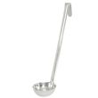C.A.C. SSLD-40, 4 Oz Stainless Steel One-Piece Ladle