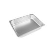 C.A.C. STPH-S25-2, 2.5-inch Stainless Steel Half-Size 25 Gauge Standard Steam Table Pan
