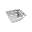 C.A.C. STPS-22-2, 2.5-inch Stainless Steel 1/6 Size 22 Gauge Anti-Jam Steam Table Pan