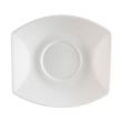 C.A.C. STU-2, 5.75-Inch Porcelain Saucer for STU-1, 3 DZ/CS