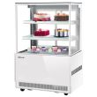 Turbo Air TBP36-54NN-W, 36-inch 3 Tiers White Refrigerated Bakery Case, Front Open