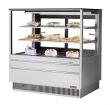 Turbo Air TCGB-48UF-S-N, 48-inch Glass Stainless Steel Refrigerated Bakery Case