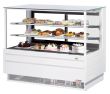 Turbo Air TCGB-60UF-W-N, 60-inch Glass White Refrigerated Bakery Case