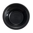 C.A.C. TG-10-BLK, 13 Oz 6.62-Inch Porcelain Black Grapefruit Dish, 3 DZ/CS
