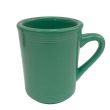 C.A.C. TG-17-G, 8 Oz 3.25-Inch Porcelain Green Mug, 3 DZ/CS