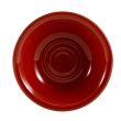 C.A.C. TG-32-R, 3.5 Oz 4.5-Inch Porcelain Red Fruit Dish, 3 DZ/CS