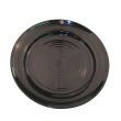 C.A.C. TG-7-BLK, 7.5-Inch Porcelain Black Plate, 3 DZ/CS