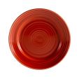 C.A.C. TG-9-R, 9.87-Inch Porcelain Red Plate, 2 DZ/CS