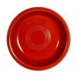 C.A.C. TG-B7-R, 20 Oz 7.25-Inch Porcelain Red Nappie, 2 DZ/CS
