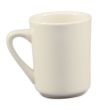 C.A.C. TM-8-W, 8 Oz 3.12-Inch Porcelain American White Tierra Mug, 3 DZ/CS
